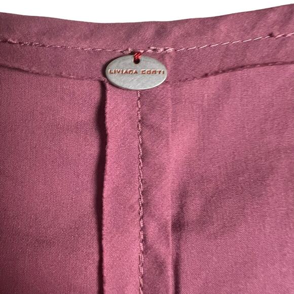 Liviana Conti Mauve Sleeveless Knee Length Sheath Dress Size 10 - Picture 9 of 15